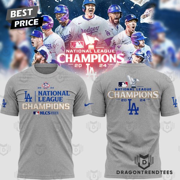 Los Angeles Dodgers 2024 NLCS 3D T-Shirt