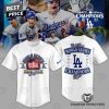 Los Angeles Dodgers Eight Times World Series Champions 2024 Baseball Jersey – Blue