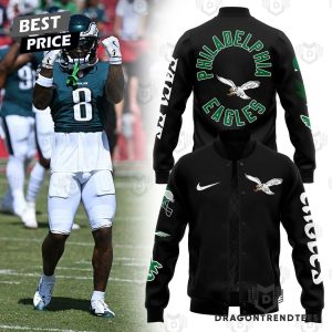 Philadelphia Eagles Alpha Industries Baseball Jacket