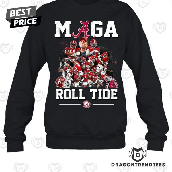 Maga Roll Tide – Alabama Crimson Tide Unisex T-Shirt