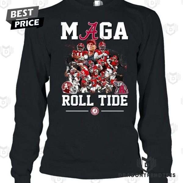 Maga Roll Tide – Alabama Crimson Tide Unisex T-Shirt