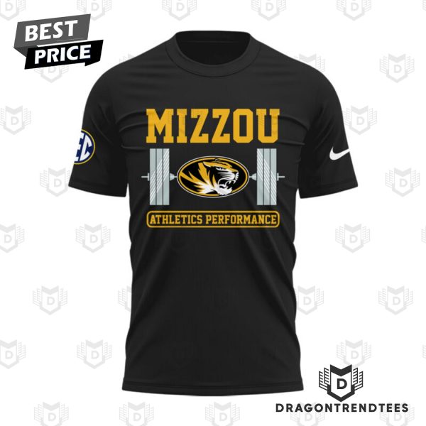 Missouri Tigers Football Athletics Performance 3D T-Shirt