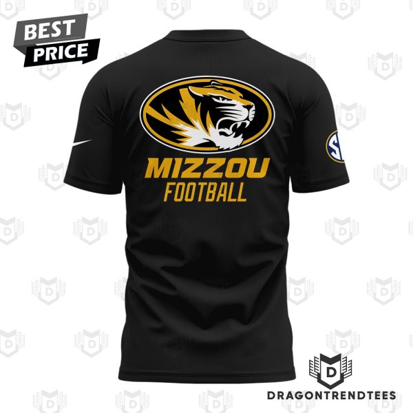 Missouri Tigers Football Athletics Performance 3D T-Shirt