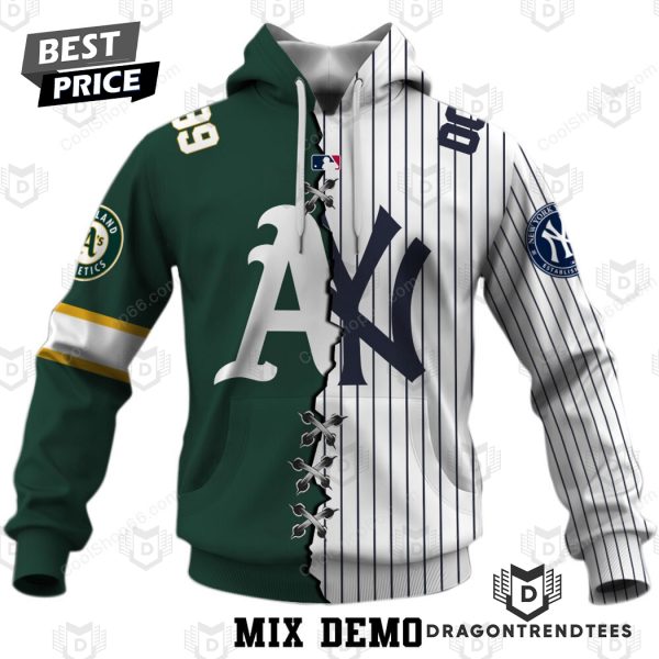 Mix 2 MLB Teams Collection Your Teams Design Hoodie