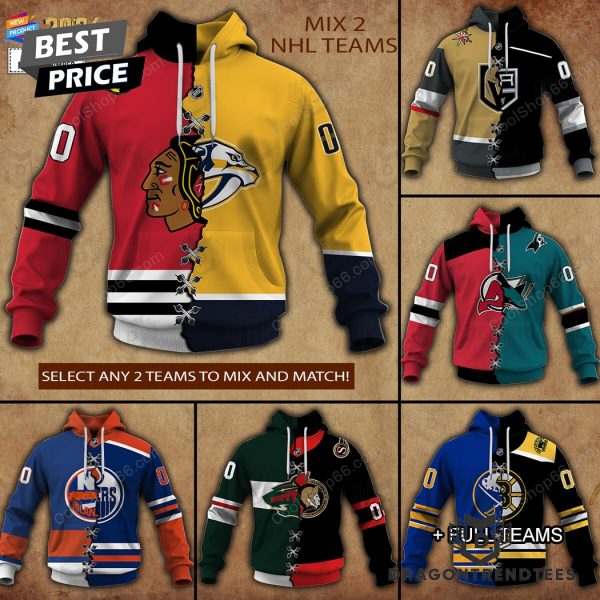 Mix 2 NHL Collection Your Teams Design Hoodie