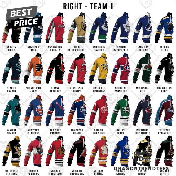 Mix 2 NHL Collection Your Teams Design Hoodie