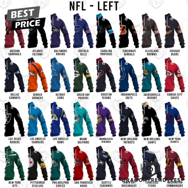 MLB x NFL Collection Your Teams Design Hoodie