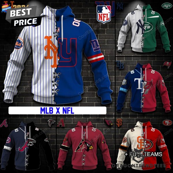 MLB x NFL Collection Your Teams Design Hoodie