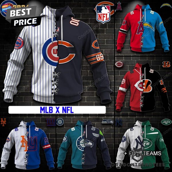 MLB x NFL Collection Your Teams Design Hoodie