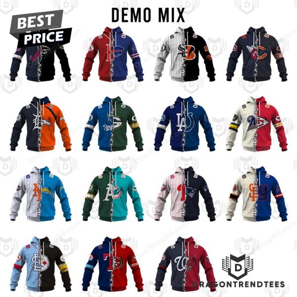 MLB x NFL Collection Your Teams Design Hoodie