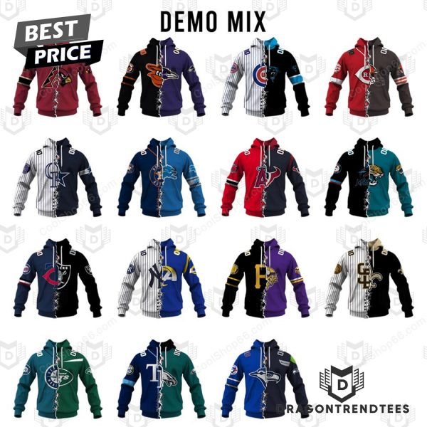 MLB x NFL Collection Your Teams Design Hoodie