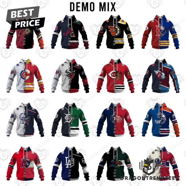 MLB x NHL Collection Your Teams Design Hoodie