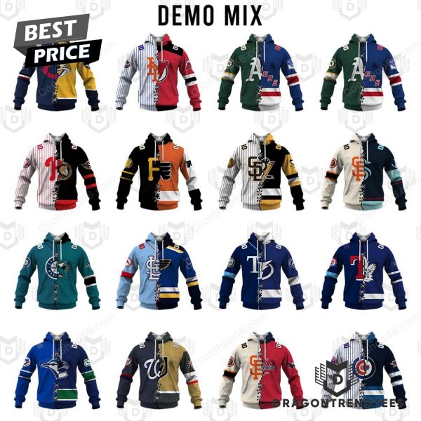 MLB x NHL Collection Your Teams Design Hoodie