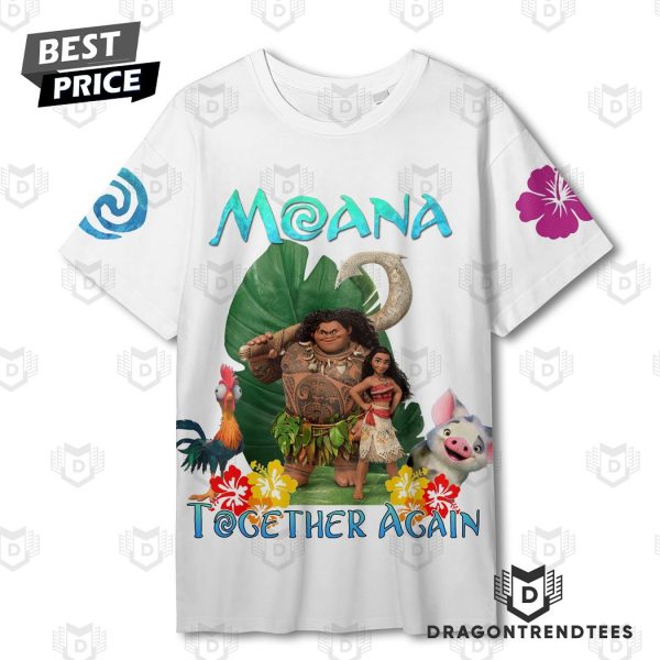 Moana 2 Together Again Of Ancestors 3D T-Shirt