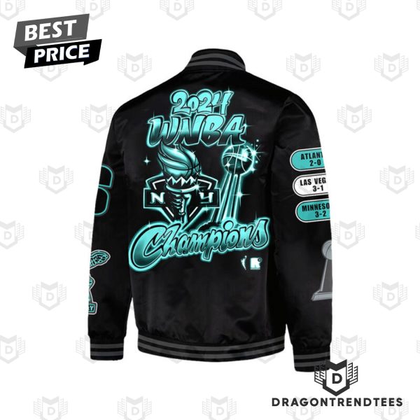 New York Liberty Champions 2024 – Liberty Has A Nice Ring To It Baseball Jacket