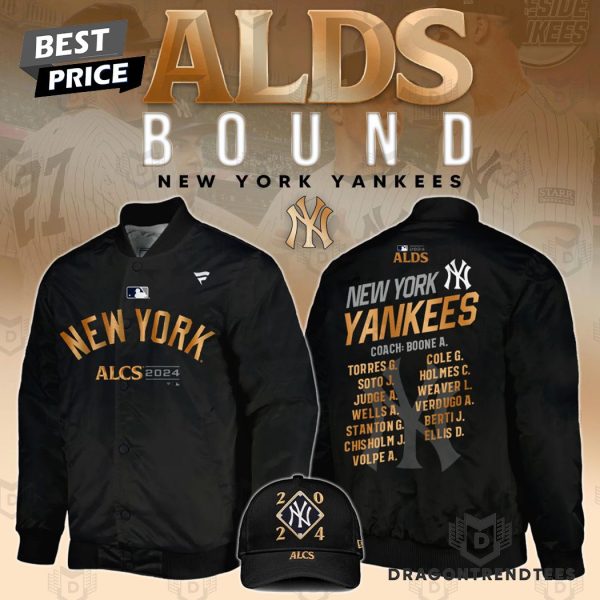 New York Yankees ALCS 2024 Coach Boone A Baseball Jacket