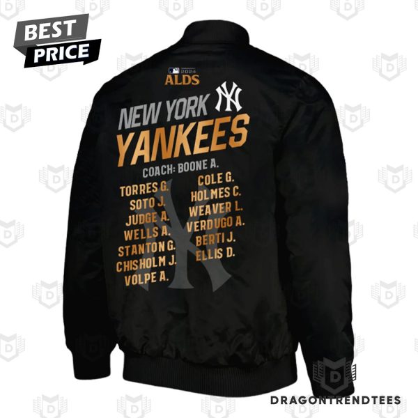 New York Yankees ALCS 2024 Coach Boone A Baseball Jacket