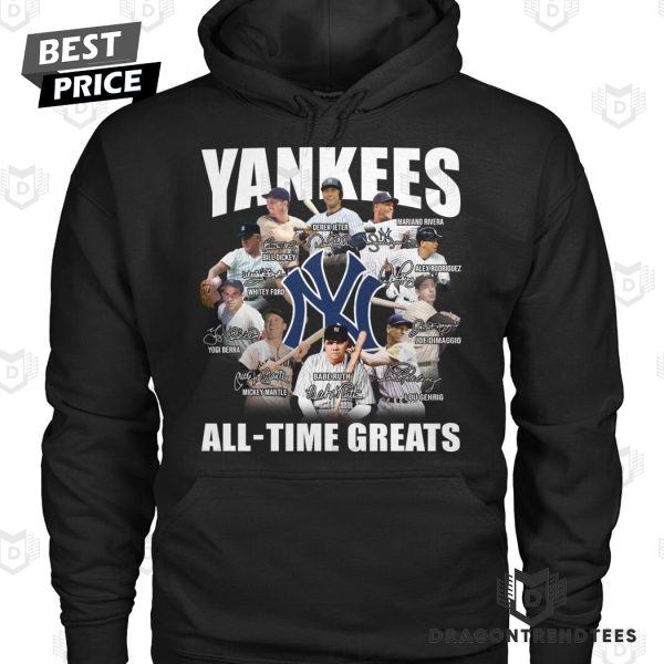 New York Yankees All – Time Greats Signature Unisex T-Shirt