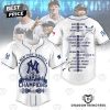 New York Yankees American League Champions 2024 Baseball Jersey