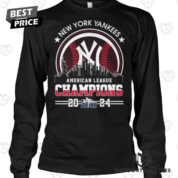 New York Yankees American League 2024 Champions ALCS Unisex T-Shirt