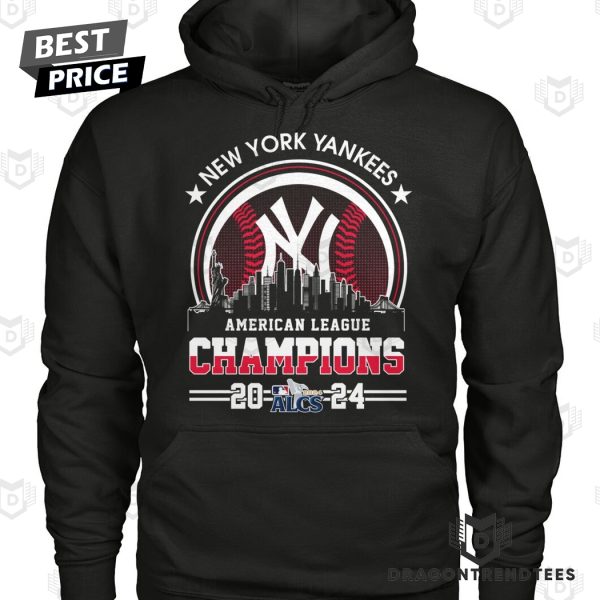 New York Yankees American League 2024 Champions ALCS Unisex T-Shirt