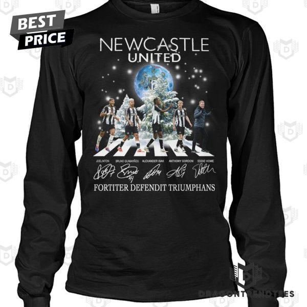 Newcastle United Fortiter Defendit Triumphans Signature Unisex T-Shirt