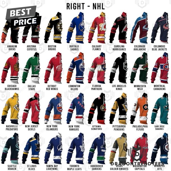 NHL x NFL Collection Your Teams Design Hoodie