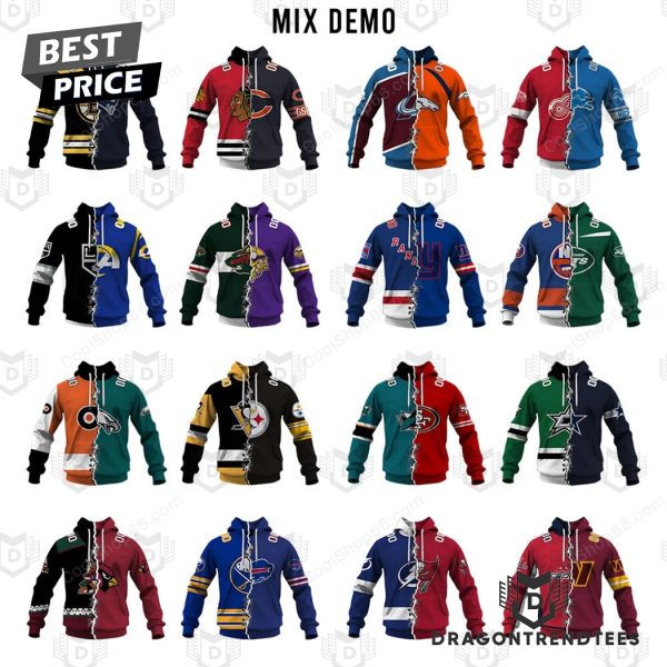 NHL x NFL Collection Your Teams Design Hoodie