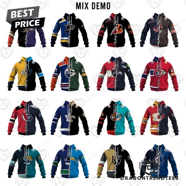 NHL x NFL Collection Your Teams Design Hoodie