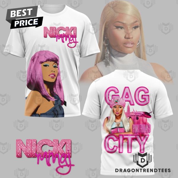 Nicki Minaj Pink Friday 2 City 3D T-Shirt