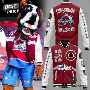 Colorado Avalanche Territory Hey Hey Hey Baseball Jacket