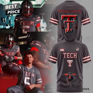 2024 Texas Tech Red Raiders Football 3D T-Shirt