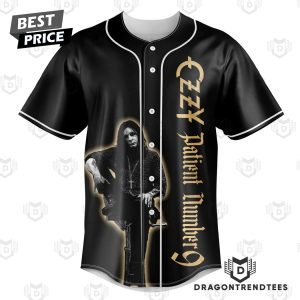 Ozzy Osbourne Patient Number 9 – The Road To Nowhere Leads To Me Baseball Jersey