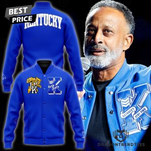 Mark Pope x Kobe Kentucky Wildcats Basketball Baseball Jacket