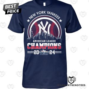 New York Yankees American League 2024 Champions ALCS Unisex T-Shirt