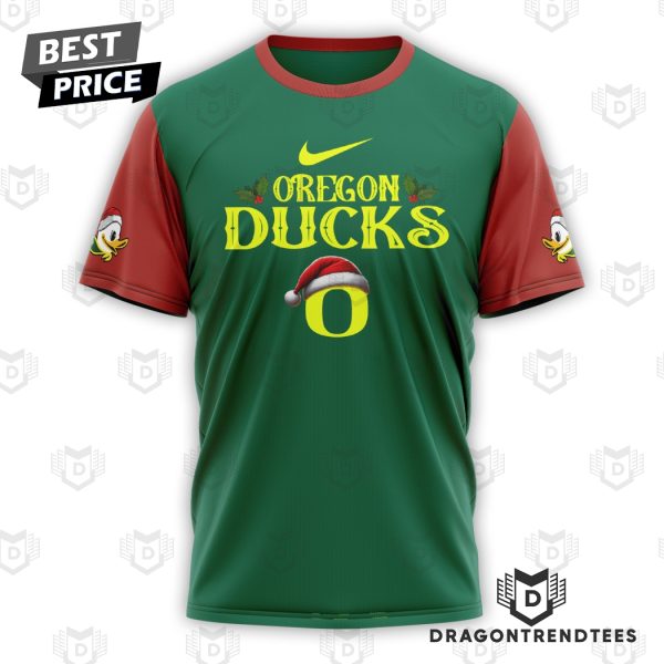 Oregon Ducks – Have A Ducks Christmas 3D T-Shirt