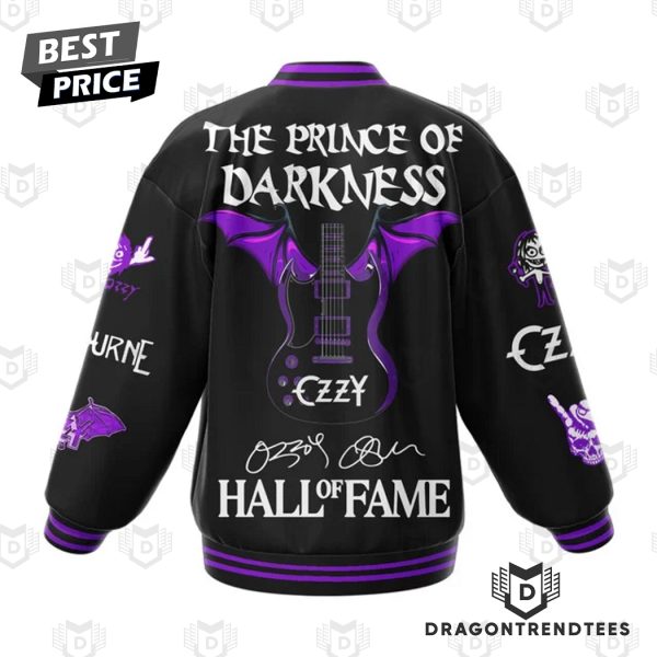 Ozzy Osbourne Rock & Roll Hall Of Fame – The Prince Of Darkness Baseball Jacket