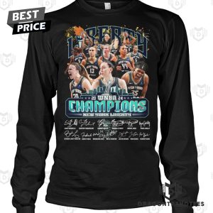 2024 Champions New York Liberty Signature Unisex T-Shirt