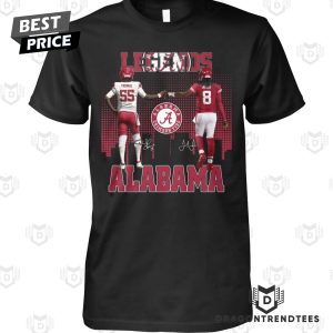 Alabama Crimson Tide Legends Signature Unisex T-Shirt