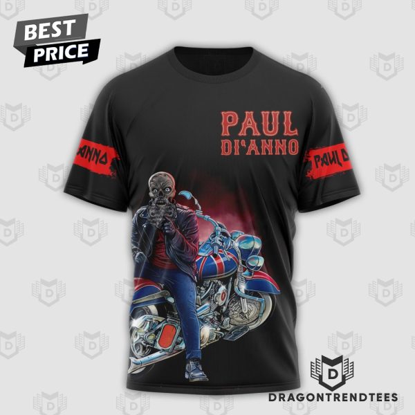 Paul Dianno Legend Never Die 1958-2024 3D T-Shirt