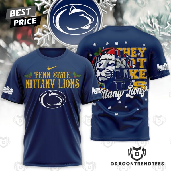 Penn State Nittany Lions They Not Like Us – Nittany Lions 3D T-Shirt