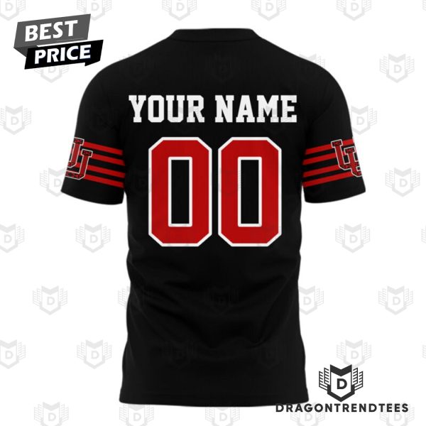 Personalized 2024 Utah Utes Football Team 3D T-Shirt