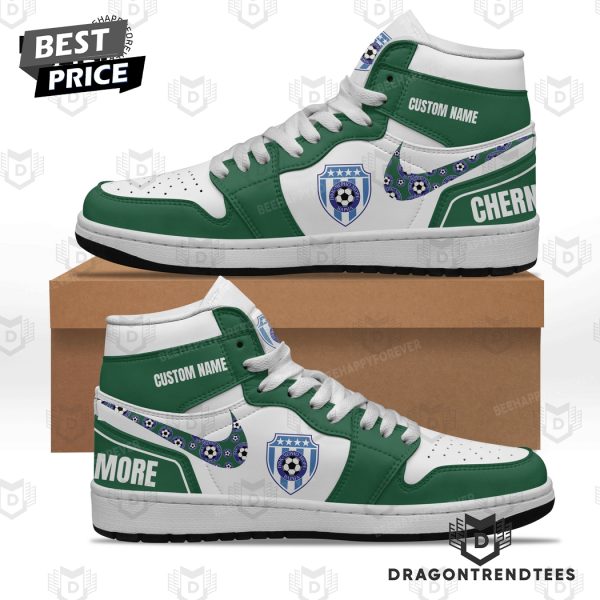 Personalized Cherno More Varna Air Jordan 1 High Top – Green