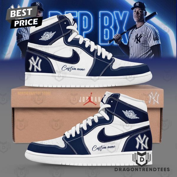 Personalized New York Yankees 2024 Air Jordan 1 High Top