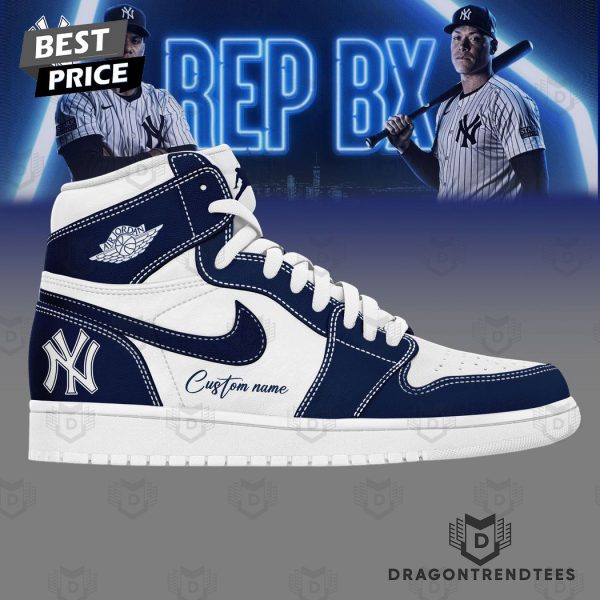 Personalized New York Yankees 2024 Air Jordan 1 High Top