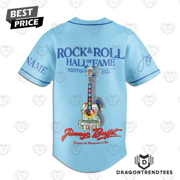 Personalized Rock & Roll Hall Of Fame Induction 2024 Jimmy Buffett Baseball Jersey