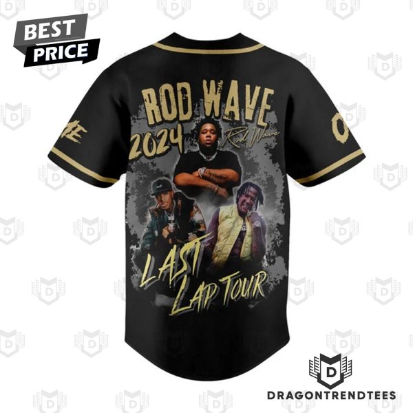 Personalized Rod Wave Last Lap Signature Baseball Jersey