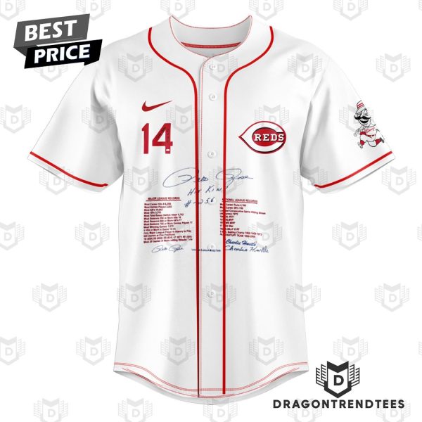 Pete Rose 14 – The Hit King 1941-2024 Thank You For The Memories Signature Baseball Jersey