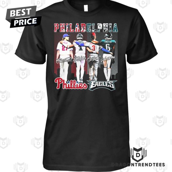 Philadelphia Phillies x Philadelphia Eagles Signature Unisex T-Shirt