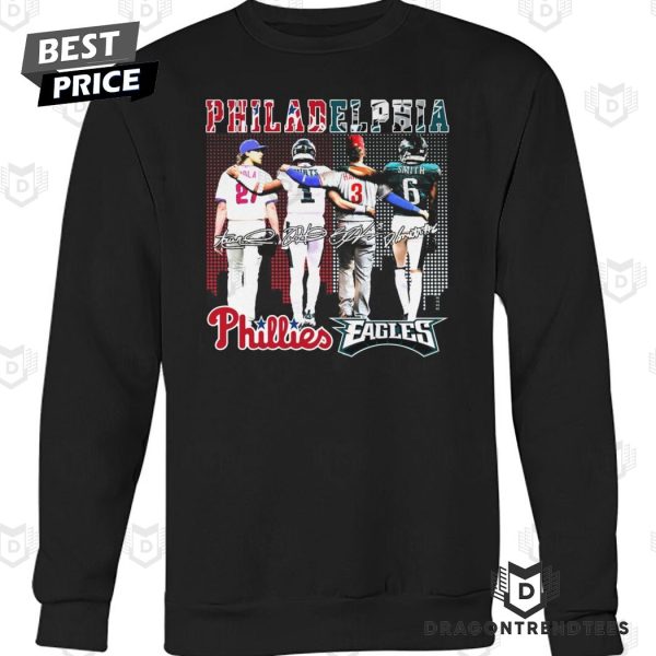 Philadelphia Phillies x Philadelphia Eagles Signature Unisex T-Shirt